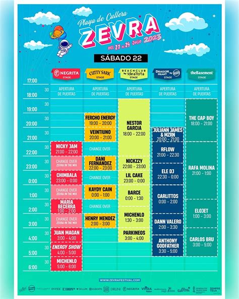 horario zevra|Zevra Festival 2025